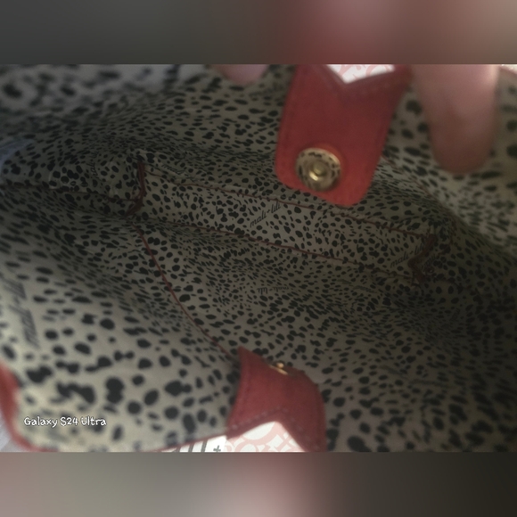 Mali Lili Ali Small Vegan Leather HoboBag NWT in Rust color - Picture 14 of 16